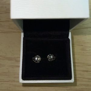 Pandora princess earrings